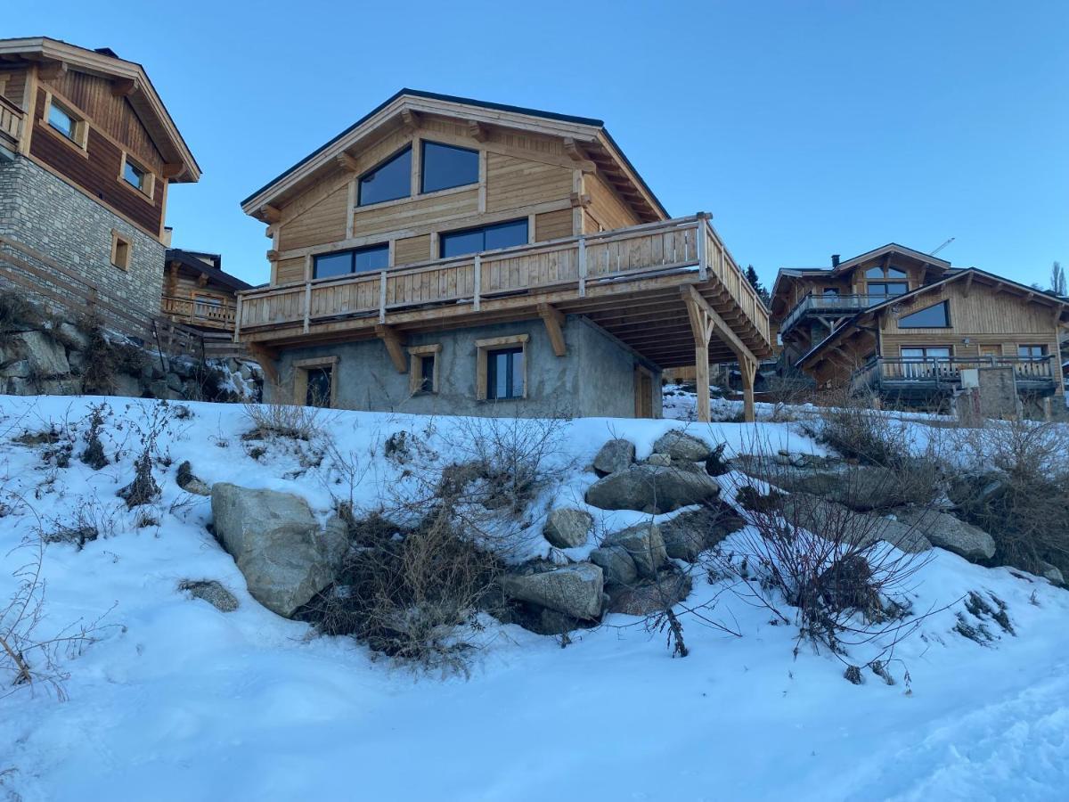 Chalet Des'Amy Et Sa Terrasse Pour 8/10 Personnes Font-Romeu-Odeillo-Via Exterior photo